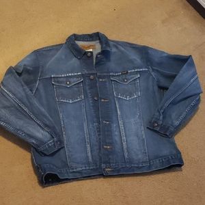 Wrangler jean jacket mens